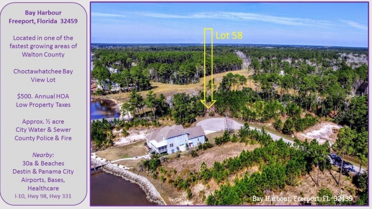 Freeport, Florida 32439, ,Land,For Sale,Sunset Harbour,784155
