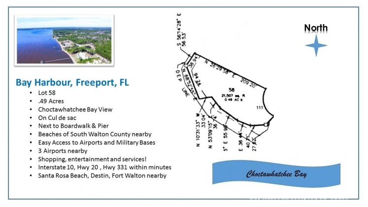 Freeport, Florida 32439, ,Land,For Sale,Sunset Harbour,784155