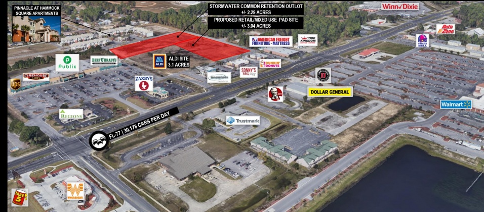 Lynn Haven, Florida 32444, ,Commercial for Sale,For Sale,Highway 77,858222