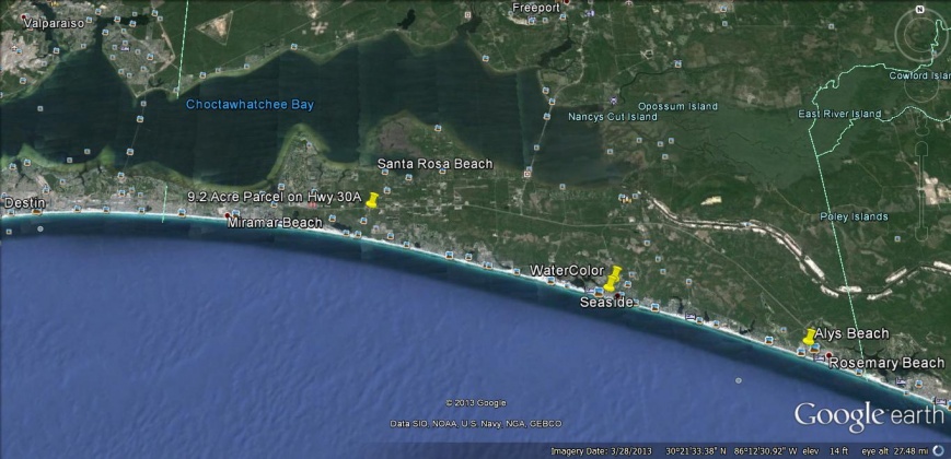 Santa Rosa Beach, Florida 32459, ,Commercial for Sale,For Sale,CR-30A,726563