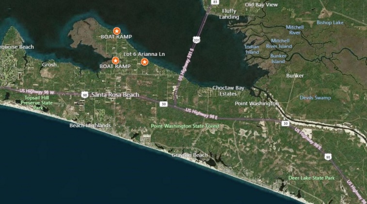 Santa Rosa Beach, Florida 32459, ,Land,For Sale,Arianna,866089