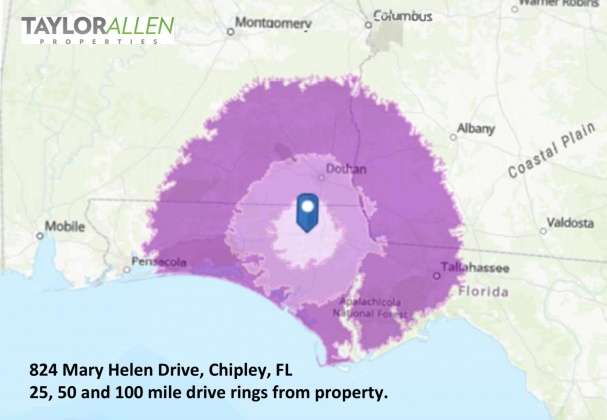 Chipley, Florida 32428, ,Commercial for Lease,For Sale,Mary Helen,866388