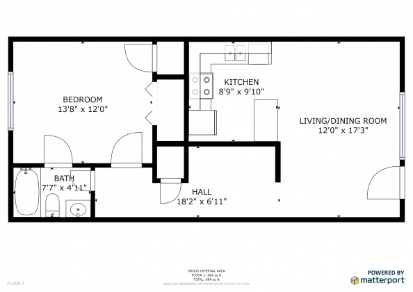 Miramar Beach, Florida 32550, 1 Bedroom Bedrooms, ,1 BathroomBathrooms,Residential,For Sale,Scenic Gulf,863521