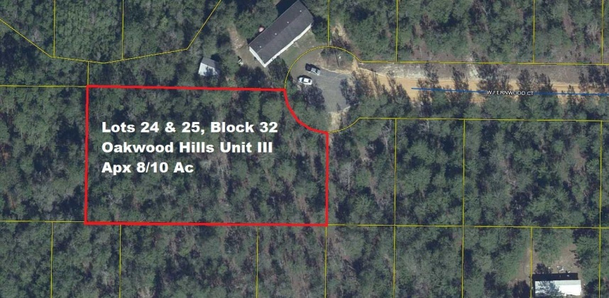 Defuniak Springs, Florida 32433, ,Land,For Sale,Fernwood,868203